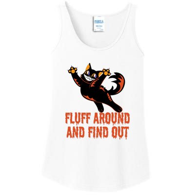 Fluff Around And Find Out Ladies Essential Tank