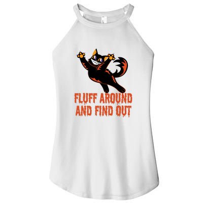 Fluff Around And Find Out Women’s Perfect Tri Rocker Tank