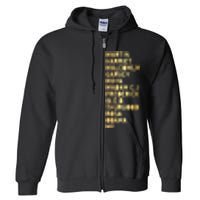 Famous African Americans Historical Figures Black History Full Zip Hoodie