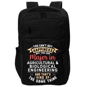 Funny Agricultural And Biological Engineering Major Student Gift Impact Tech Backpack