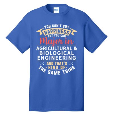 Funny Agricultural And Biological Engineering Major Student Gift Tall T-Shirt