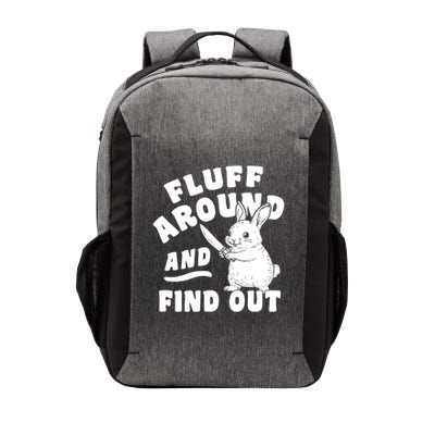 Fluff Around And Find Out Bunny Easter Vector Backpack