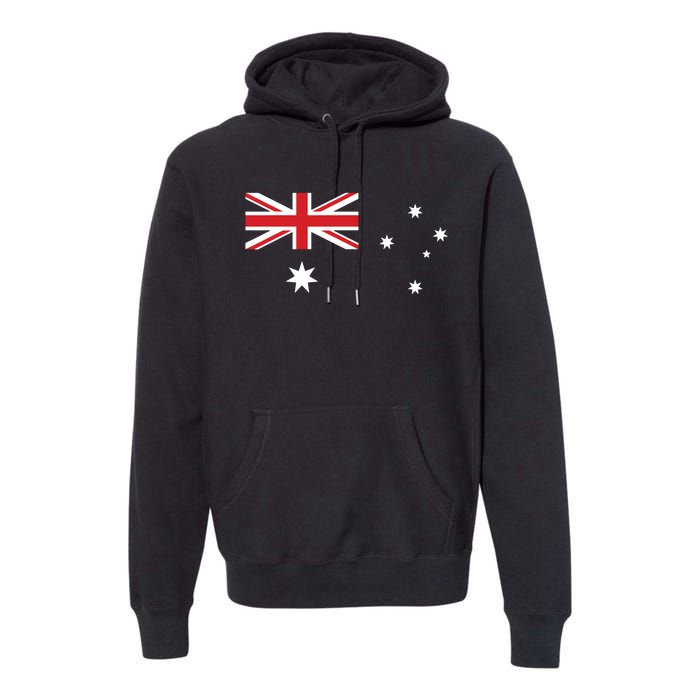 For Australian Australia Flag Day Premium Hoodie