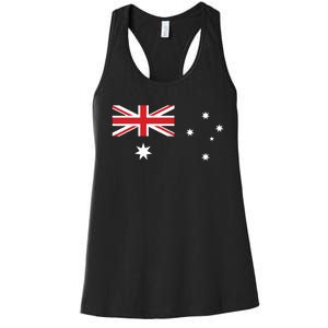 For Australian Australia Flag Day Women's Racerback Tank