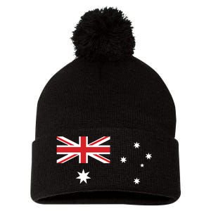 For Australian Australia Flag Day Pom Pom 12in Knit Beanie