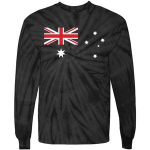 For Australian Australia Flag Day Tie-Dye Long Sleeve Shirt