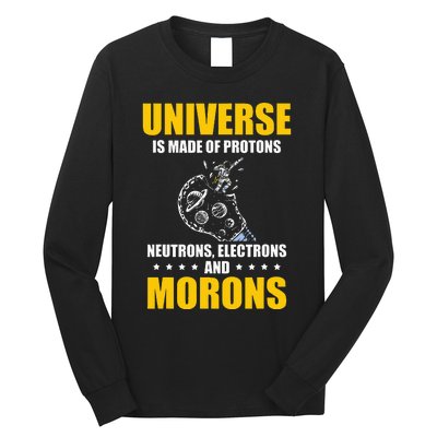 funny Astrophysicist Astrophysic Astronomy Telescope Long Sleeve Shirt