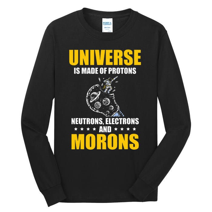 funny Astrophysicist Astrophysic Astronomy Telescope Tall Long Sleeve T-Shirt