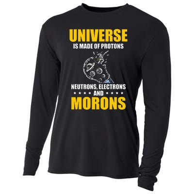 funny Astrophysicist Astrophysic Astronomy Telescope Cooling Performance Long Sleeve Crew