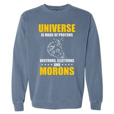 funny Astrophysicist Astrophysic Astronomy Telescope Garment-Dyed Sweatshirt