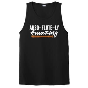 Flutist AbsoFluteLy Amazing Flute Player PosiCharge Competitor Tank