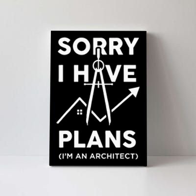 Funny Architect Art Wo Architecture Student Lover Canvas