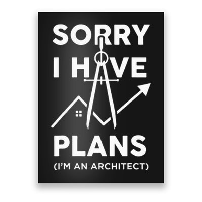 Funny Architect Art Wo Architecture Student Lover Poster