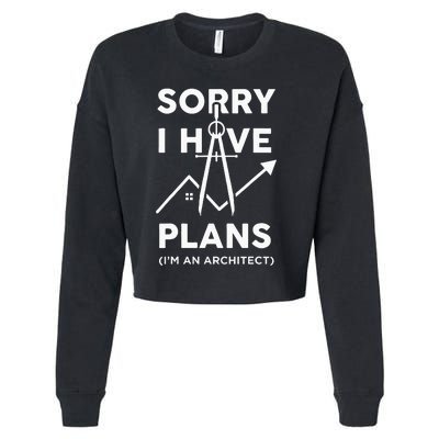 Funny Architect Art Wo Architecture Student Lover Cropped Pullover Crew