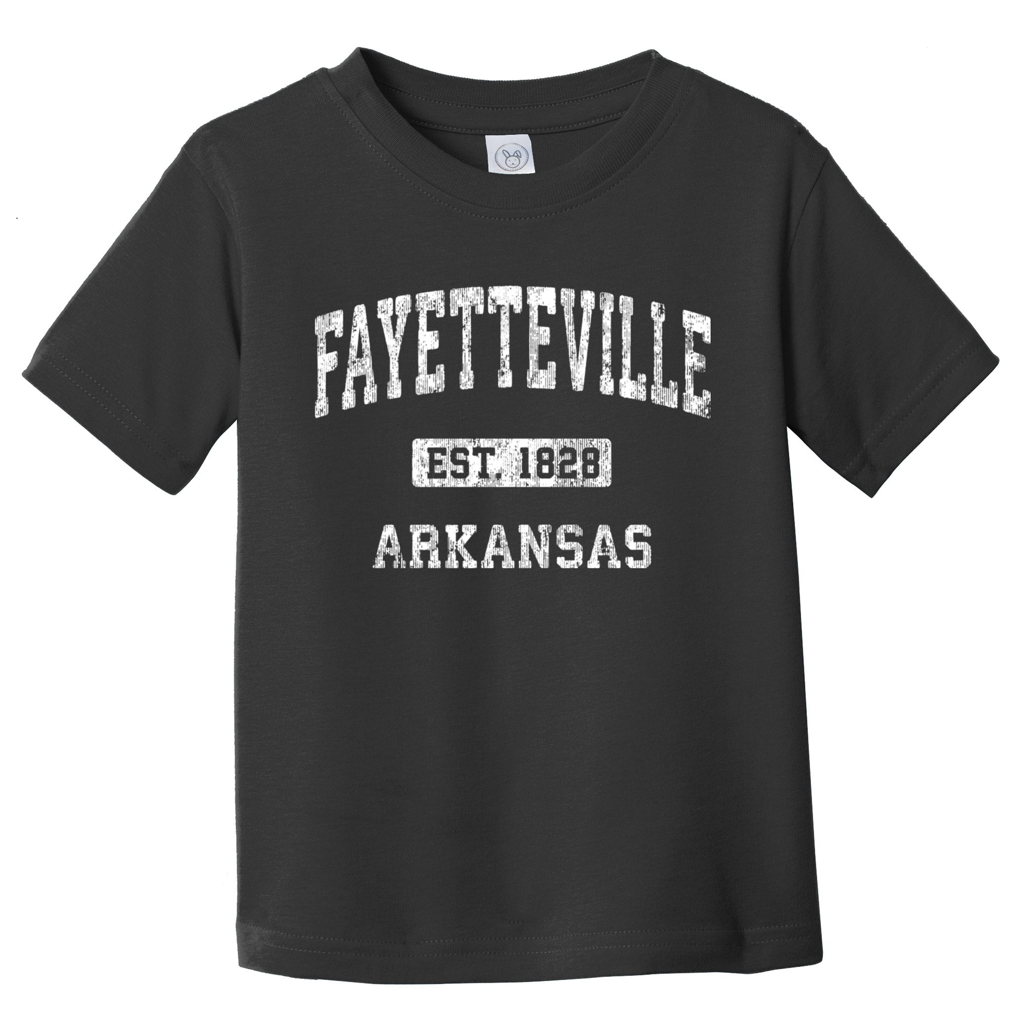 Fayetteville Arkansas Ar Vintage Athletic Sports Design Toddler T-Shirt