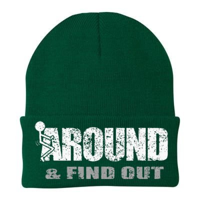 Fuck Around And Find Out Knit Cap Winter Beanie