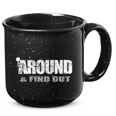 Fuck Around And Find Out 15oz Campfire Ceramic Mug