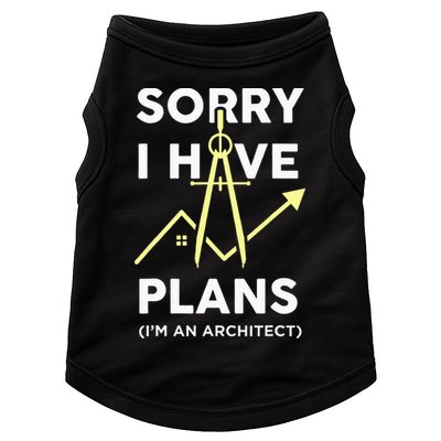 Funny Architect Art Wo Architecture Student Lover Doggie Tank
