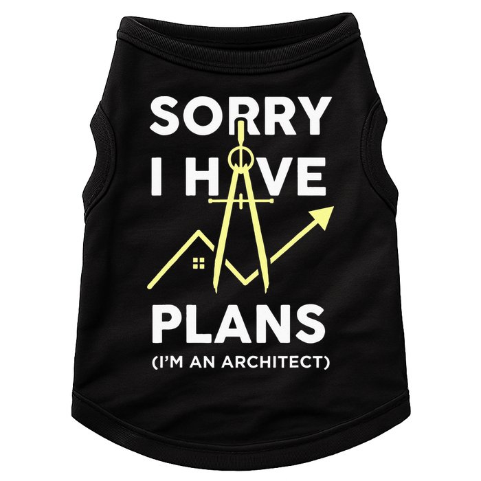 Funny Architect Art Wo Architecture Student Lover Doggie Tank