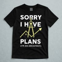 Funny Architect Art Wo Architecture Student Lover T-Shirt