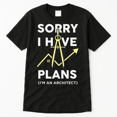 Funny Architect Art Wo Architecture Student Lover Tall T-Shirt