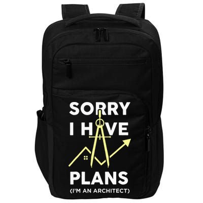 Funny Architect Art Wo Architecture Student Lover Impact Tech Backpack