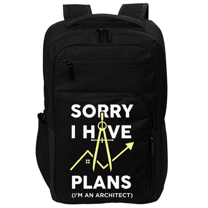 Funny Architect Art Wo Architecture Student Lover Impact Tech Backpack