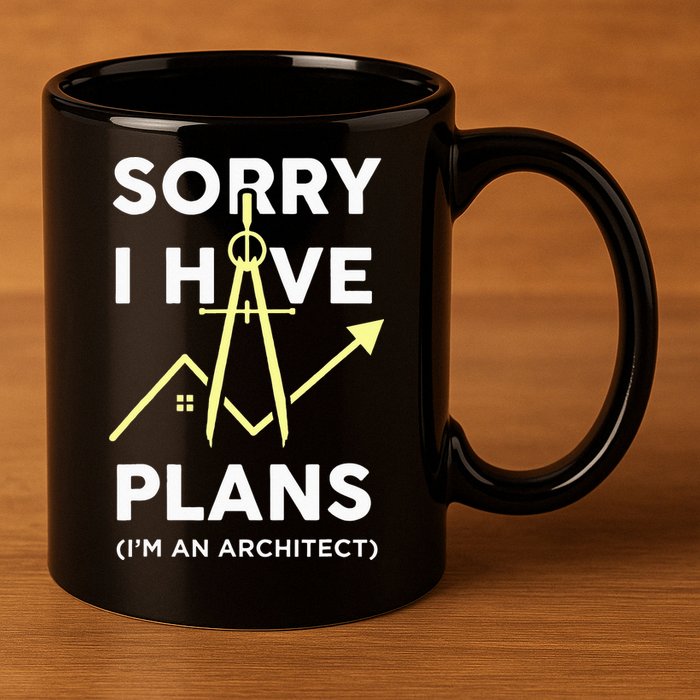 Funny Architect Art Wo Architecture Student Lover 11oz C Handle Ceramic Mug
