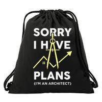 Funny Architect Art Wo Architecture Student Lover Drawstring Bag
