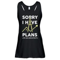 Funny Architect Art Wo Architecture Student Lover Ladies Essential Flowy Tank