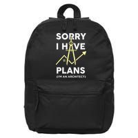 Funny Architect Art Wo Architecture Student Lover 16 in Basic Backpack