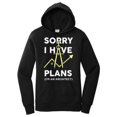 Funny Architect Art Wo Architecture Student Lover Women's Pullover Hoodie