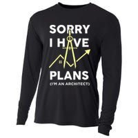 Funny Architect Art Wo Architecture Student Lover Cooling Performance Long Sleeve Crew