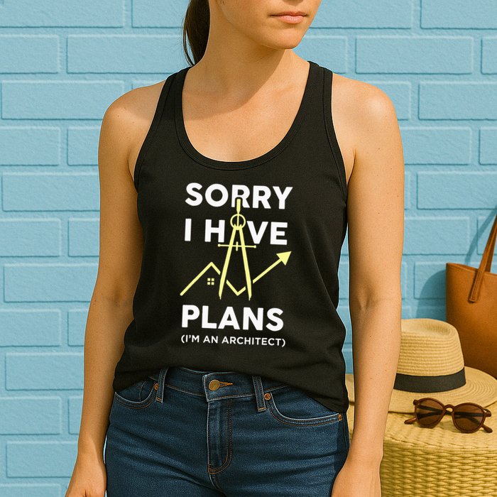 Funny Architect Art Wo Architecture Student Lover Womens Tank Top