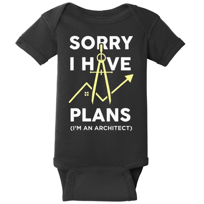 Funny Architect Art Wo Architecture Student Lover Baby Bodysuit