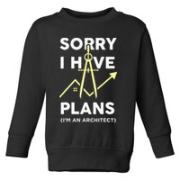 Funny Architect Art Wo Architecture Student Lover Toddler Sweatshirt