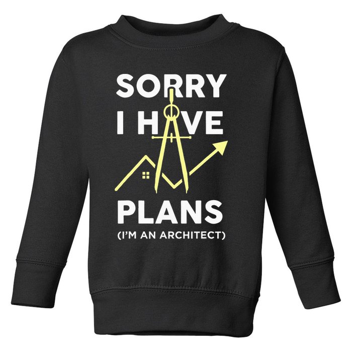 Funny Architect Art Wo Architecture Student Lover Toddler Sweatshirt