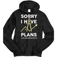 Funny Architect Art Wo Architecture Student Lover Tie Dye Hoodie