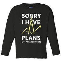 Funny Architect Art Wo Architecture Student Lover Toddler Long Sleeve Shirt