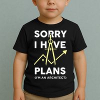 Funny Architect Art Wo Architecture Student Lover Toddler T-Shirt