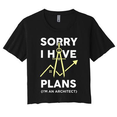 Funny Architect Art Wo Architecture Student Lover Crop Top