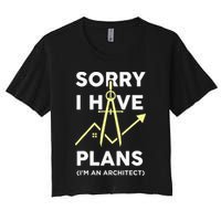Funny Architect Art Wo Architecture Student Lover Crop Top