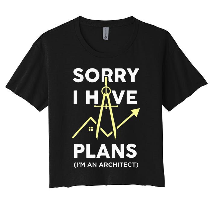 Funny Architect Art Wo Architecture Student Lover Crop Top