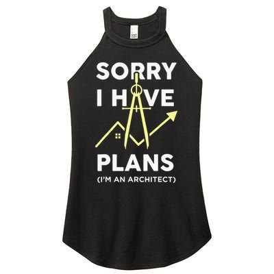 Funny Architect Art Wo Architecture Student Lover Women's Perfect Tri Rocker Tank