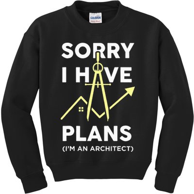 Funny Architect Art Wo Architecture Student Lover Kids Sweatshirt