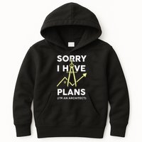 Funny Architect Art Wo Architecture Student Lover Kids Hoodie