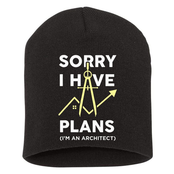 Funny Architect Art Wo Architecture Student Lover Short Acrylic Beanie