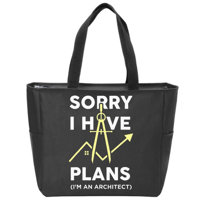 Funny Architect Art Wo Architecture Student Lover Zip Tote Bag