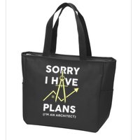 Funny Architect Art Wo Architecture Student Lover Zip Tote Bag