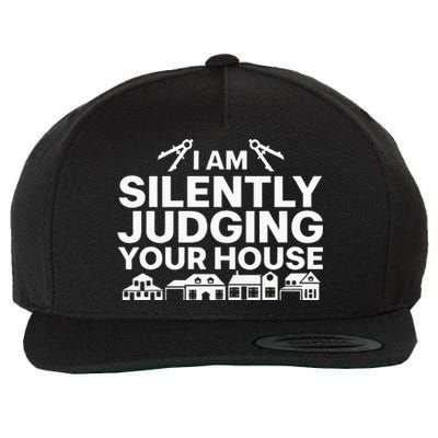 Funny Architect Art Wo Best Architecture Construction Wool Snapback Cap